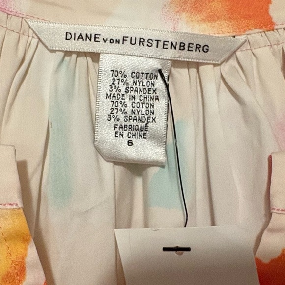 Multicolor Diane Von Furstenburg Blouse - Picture 3 of 4